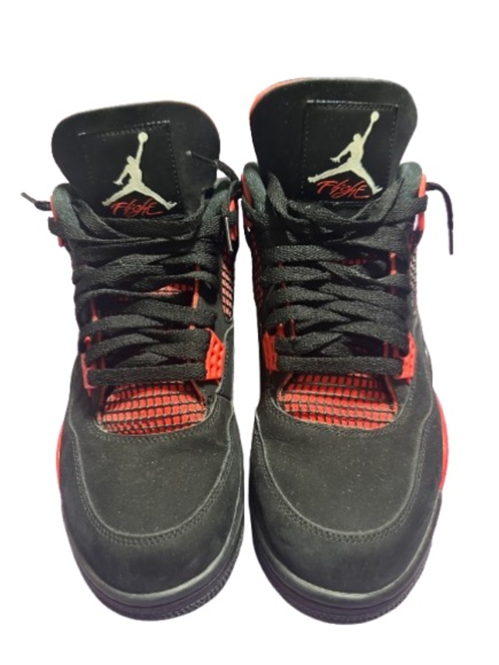 AIR JORDAN 4 RETRO "RED THUNDER" size 11.5